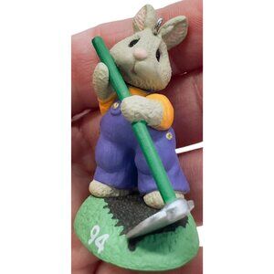 Hallmark Keepsake Tilling Time Easter Series Ornament 1994 Vintage w/ Box